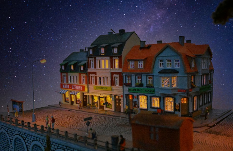 Diorama "Vaharov město"